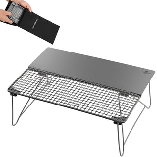 COOK'N'ESCAPE チタンテーブル 一台多役 グリルスタンド兼用