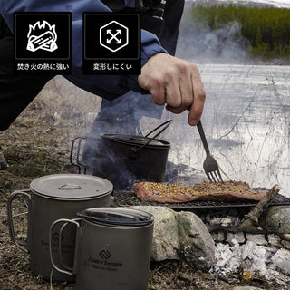 COOK'N'ESCAPE チタンカトラリーセット
