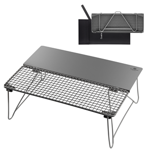 COOK'N'ESCAPE 【チタン 多目的プレート付スタンド】収納袋付き