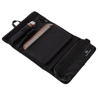 COOK'N'ESCAPE キャンプナイフ＆まな板セット 5点 チタン＆ウォールナット