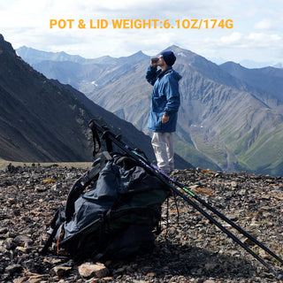 COOK'N'ESCAPE チタンクッカー直火対応1.3L