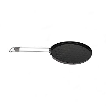 COOK'N'ESCAPE Titanium Frying Pan Ultra-light Skillet Outdoor Camping Hiking Skillet Picnic Cooking Frying Pan